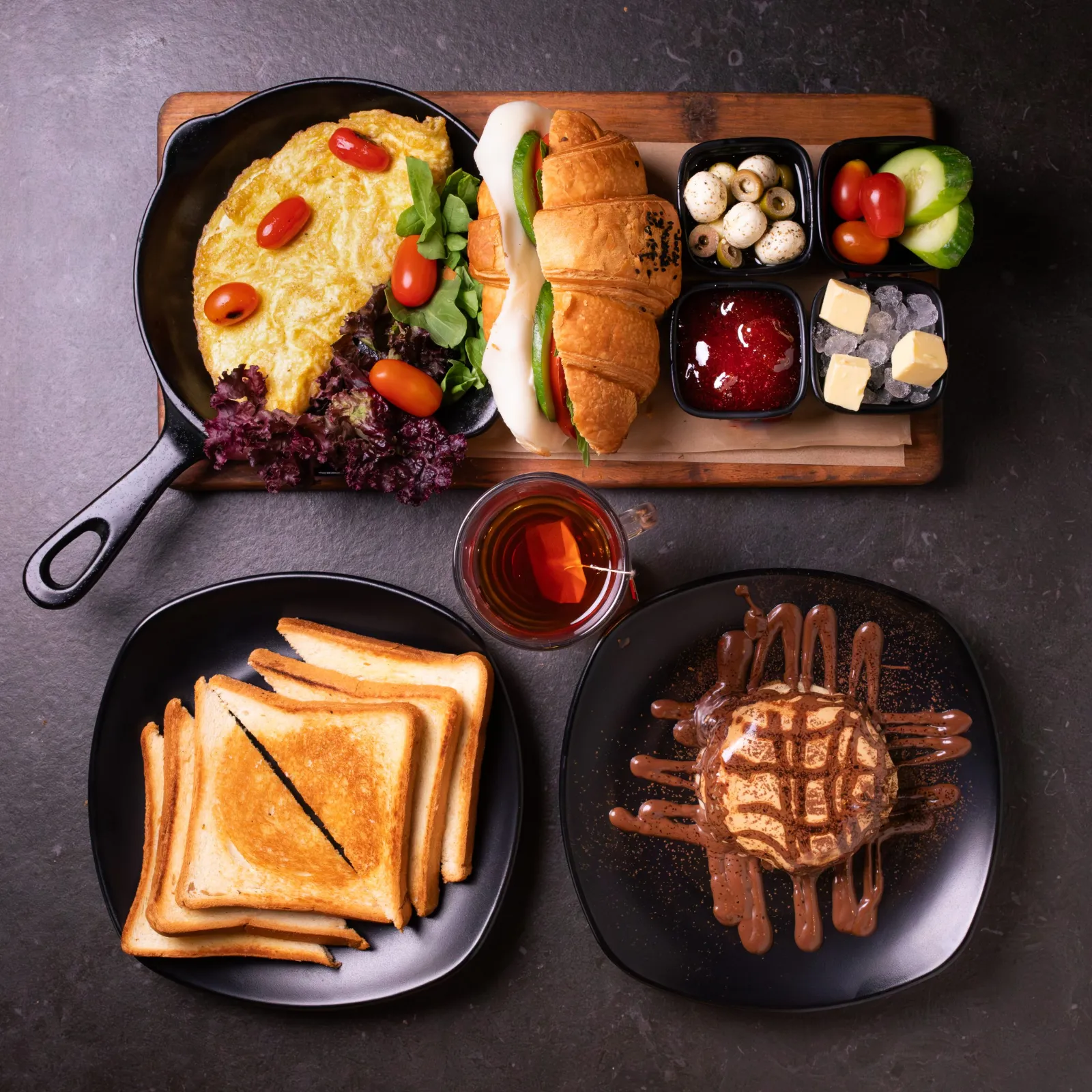 Continental Breakfast Tray