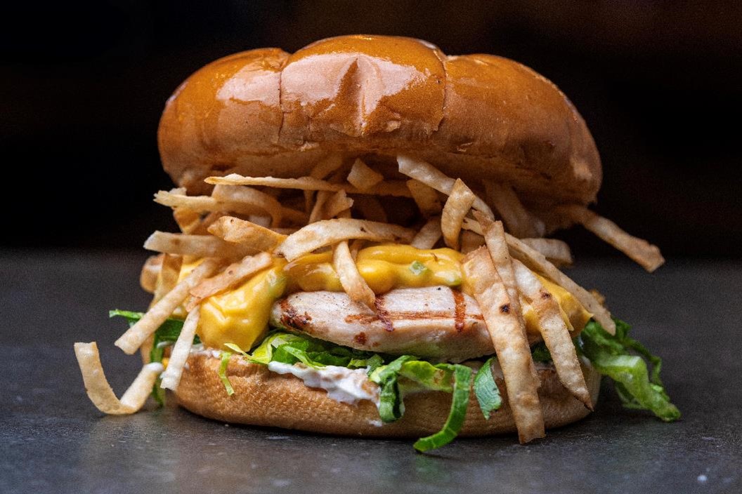 Mucho Nacho Chicken Burger