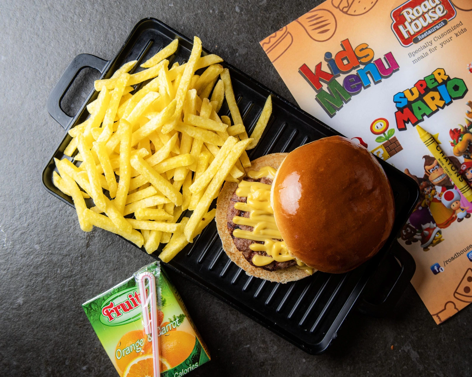 Kids Burger Combo