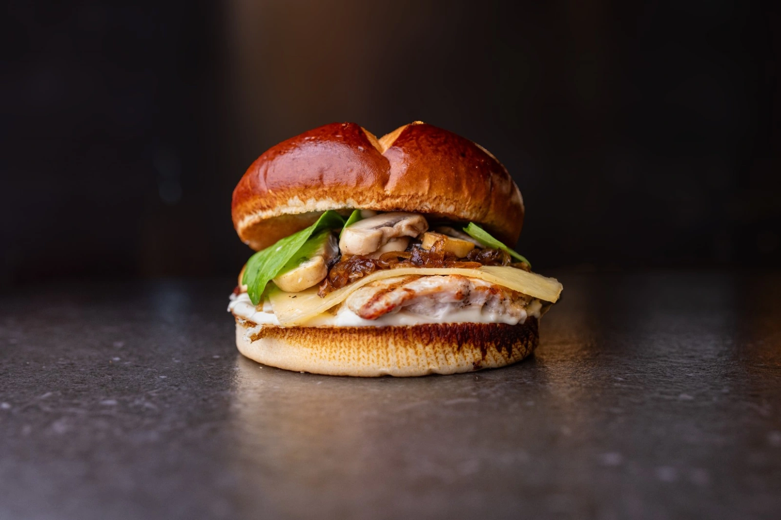 Truffle Chicken Burger