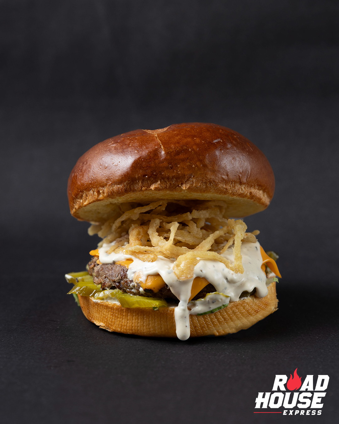 Cheesy Ranch Burger