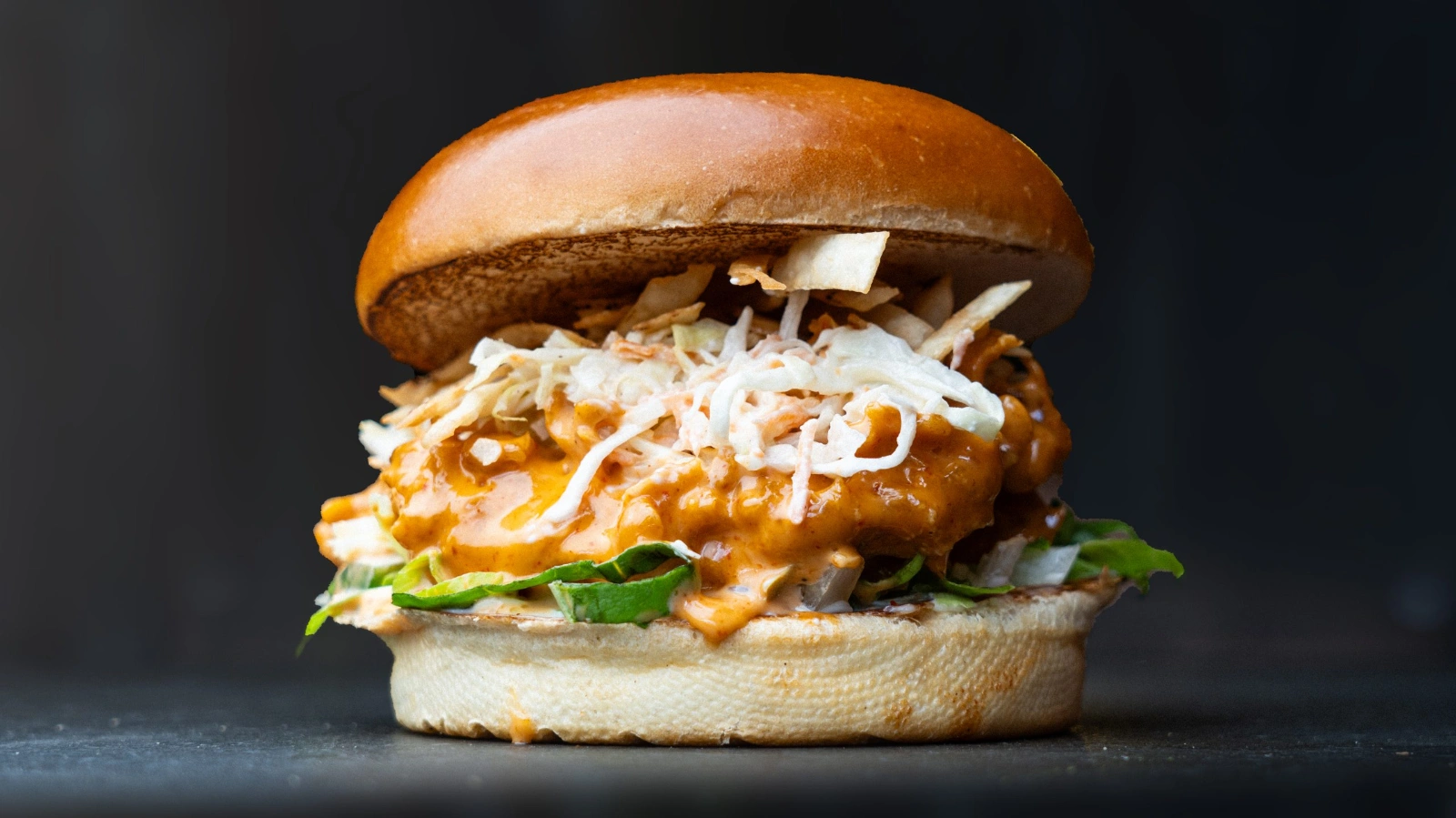Crispy Dynamite Chicken Burger