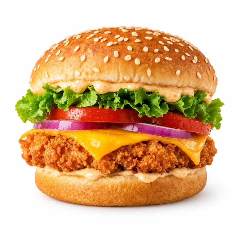Chicken Burger at Dashplix Restaurant