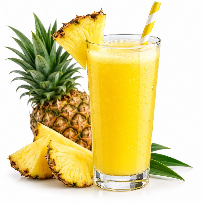 Pineapple Juice at Dashplix Restaurant