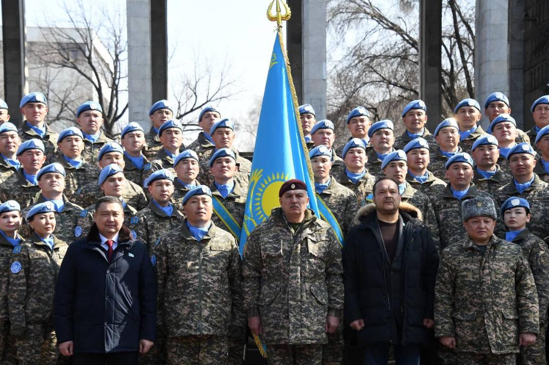 Қазақстан сарбаздары БҰҰ-ның бітімгерлік миссиясына аттанды