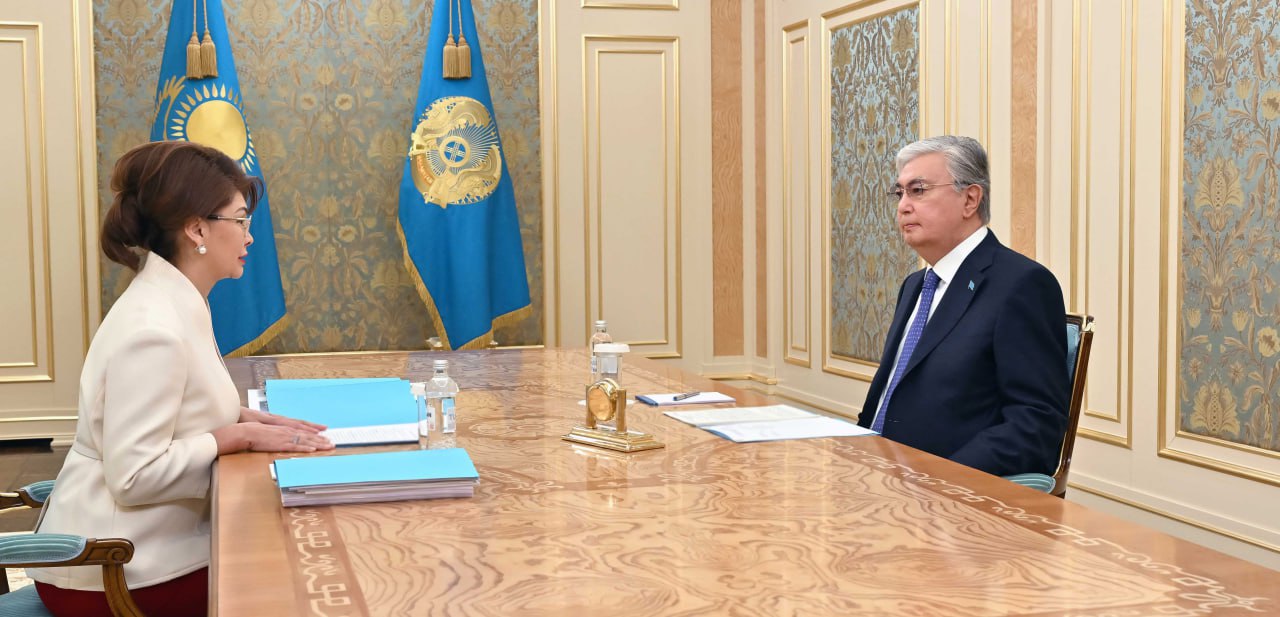 Ақпарат министрі президентке есеп берді
