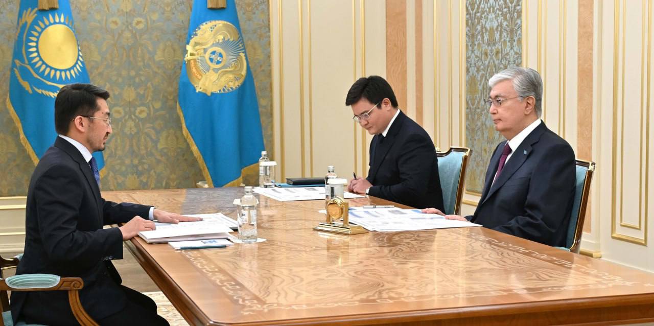 Тоқаев жаңадан тағайындалған Цифрлық даму министрін қабылдады