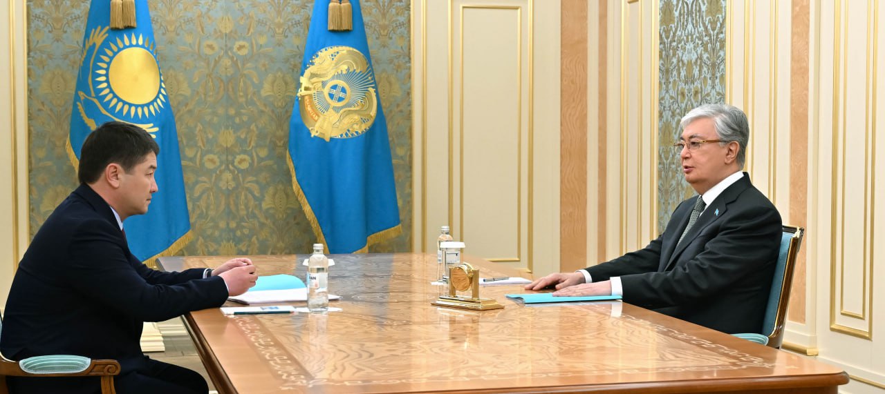 Тоқаев жаңа тағайындалған Маңғыстау облысының әкімін қабылдады