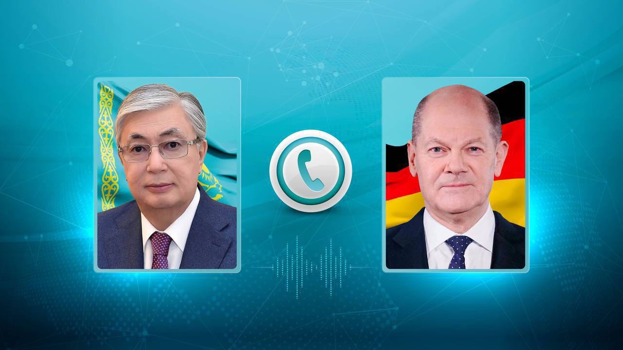 Тоқаев Германия канцлерімен телефон арқылы сөйлесті