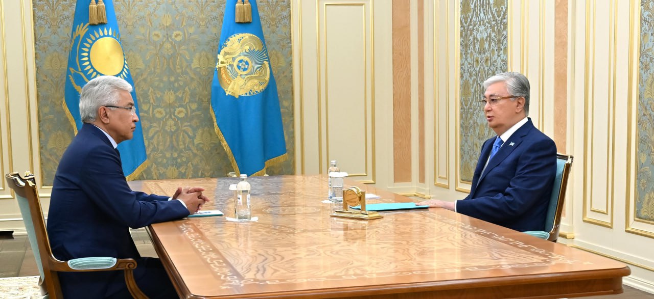 Тоқаев Тасмағамбетовті қабылдады