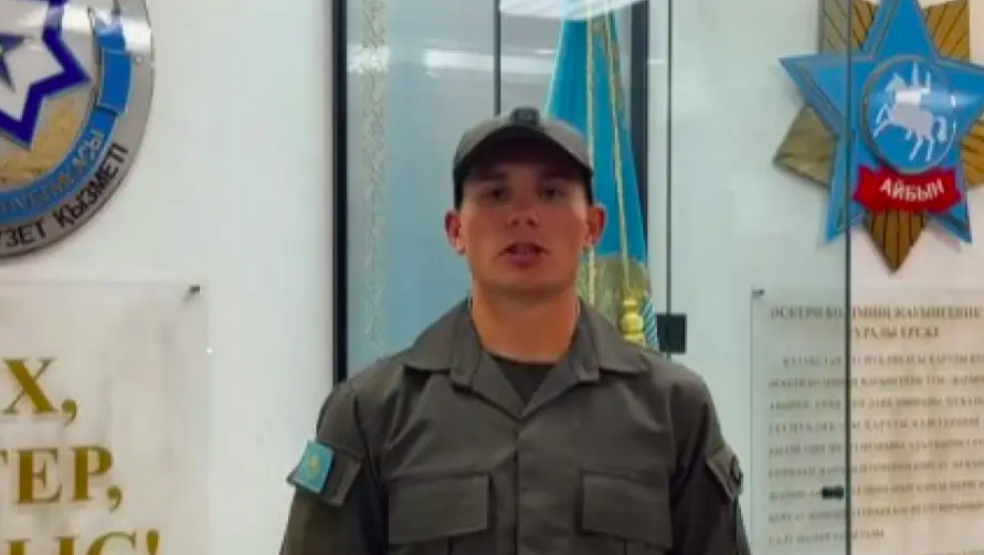 Перевод в Президентский полк «Айбын»: История военнослужащего покорившего соцсети своей искренностью