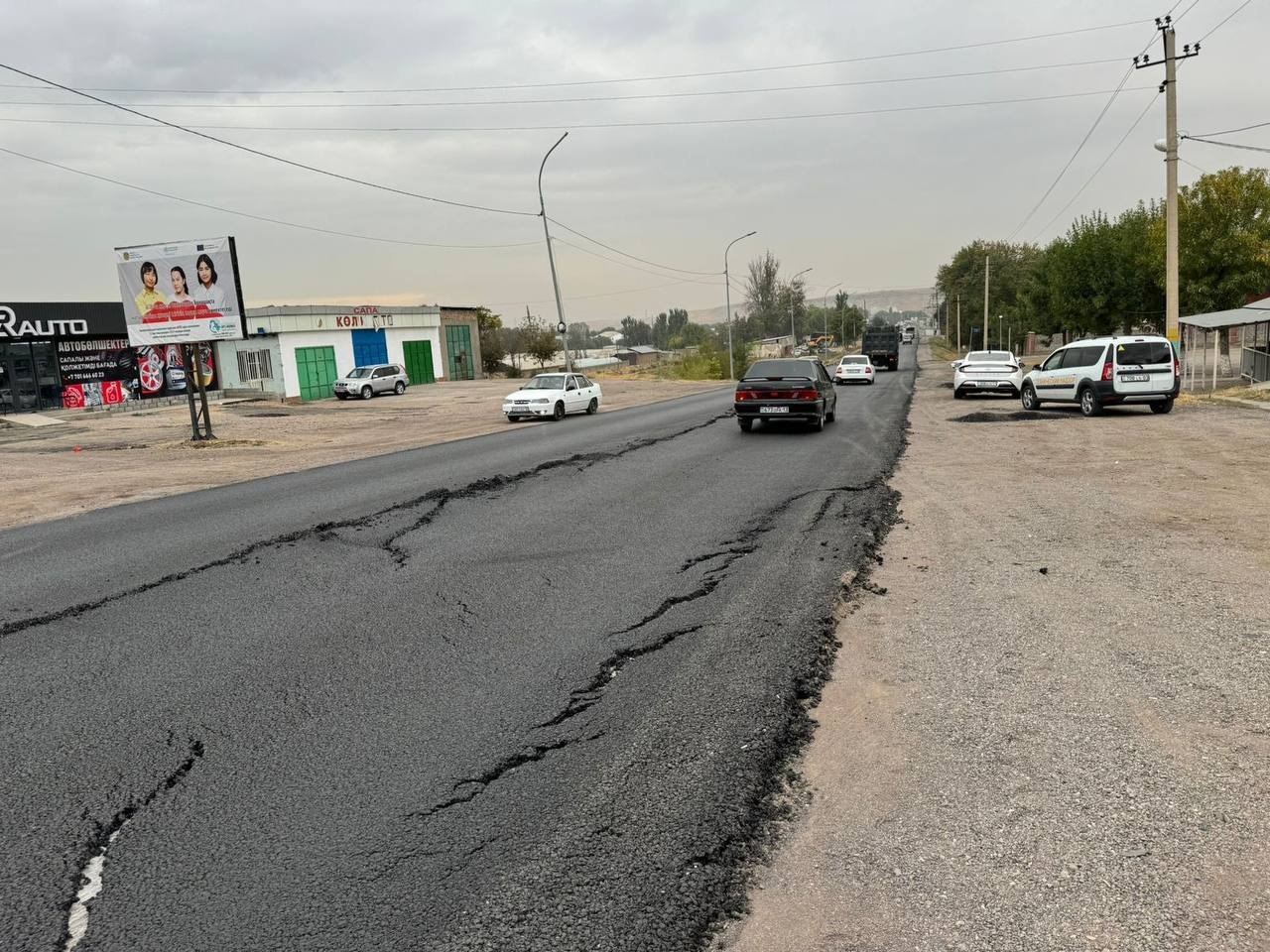 «ҚазАвтоЖол» мамандары Жетісай – Абай – Сарыағаш автожолын жөндеуде ақаулар анықтады