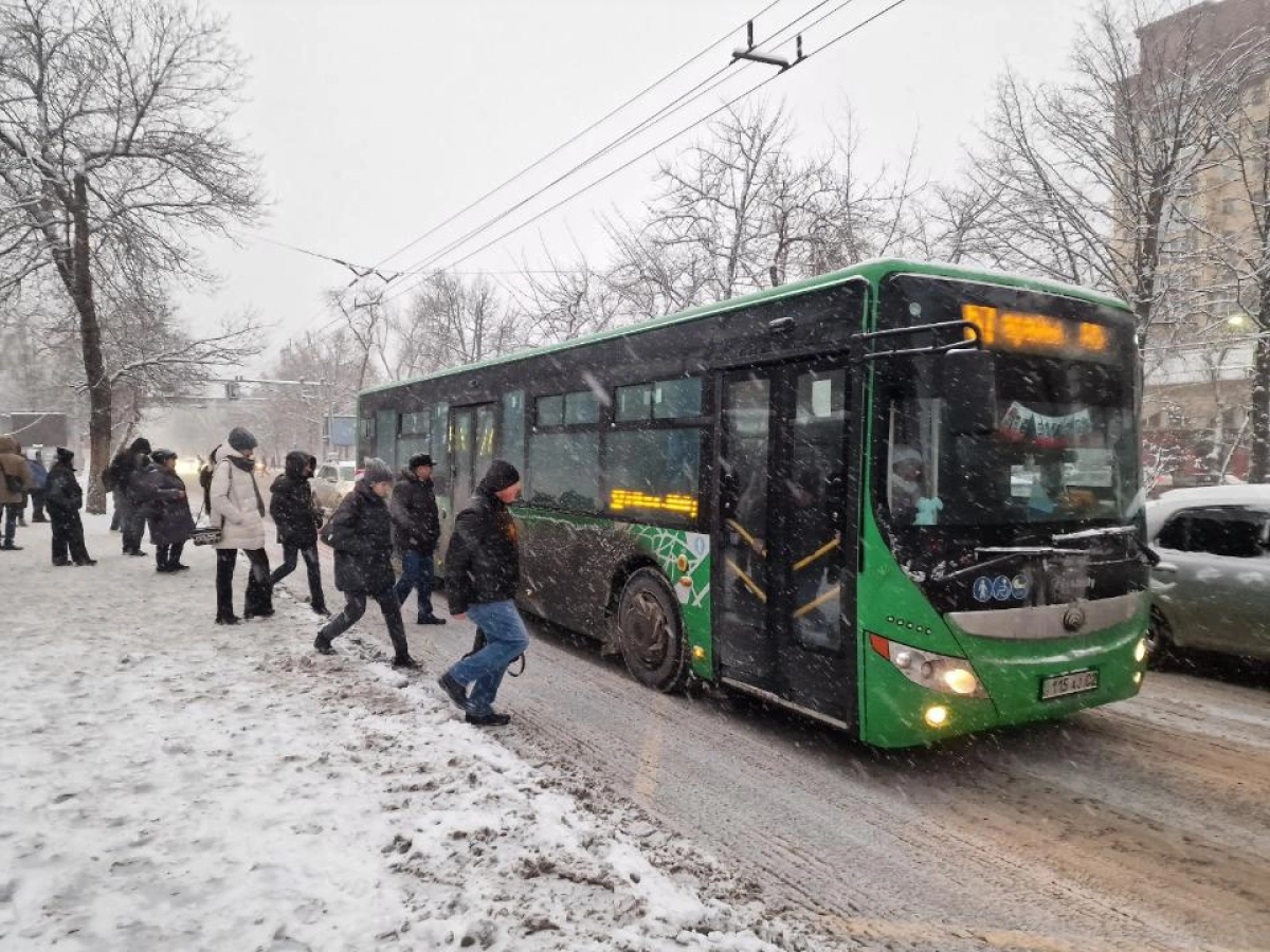 Алматыда автобус жүргізушілері демалыссыз жұмыс істеген