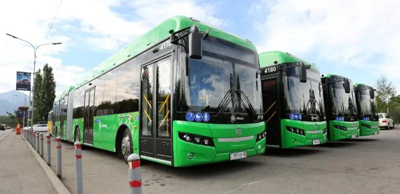 Алматы готовится к отказу от дизельных автобусов к 2027 году