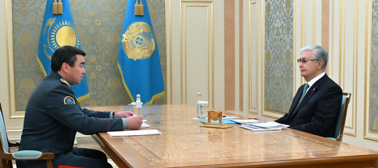 Тоқаев Төтенше жағдайлар министрін қабылдады