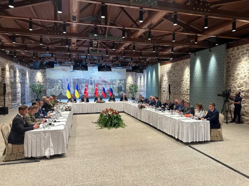 Ресей мен Украина делегациялары Стамбұлда келіссөз өткізді