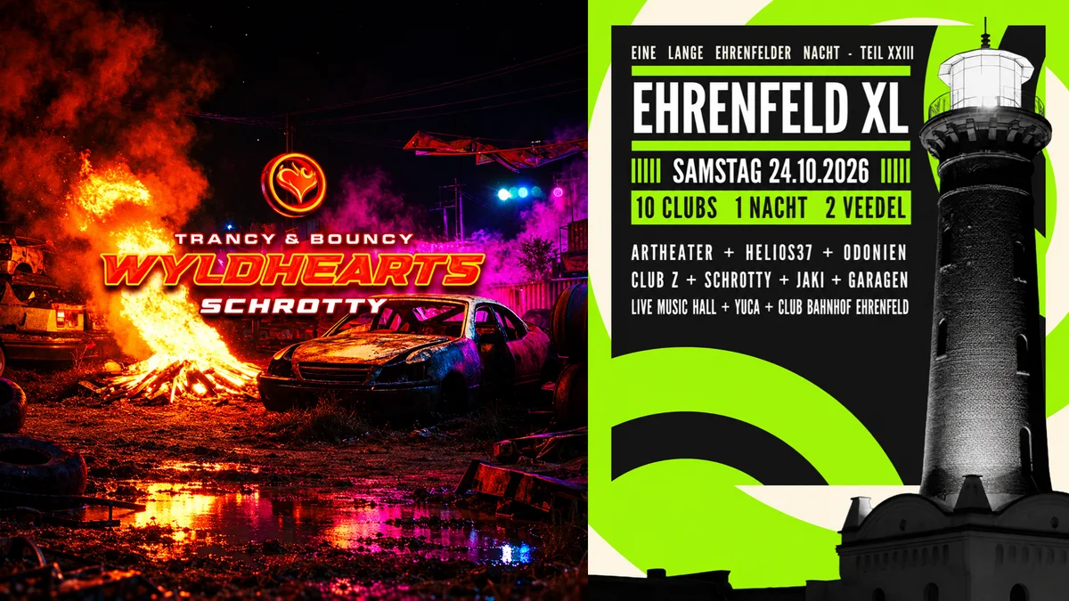 Schrotty - Wyld Hearts Showcase // Ehrenfeld XL - 10 Clubs, 1 Nacht, 2 Veedel
