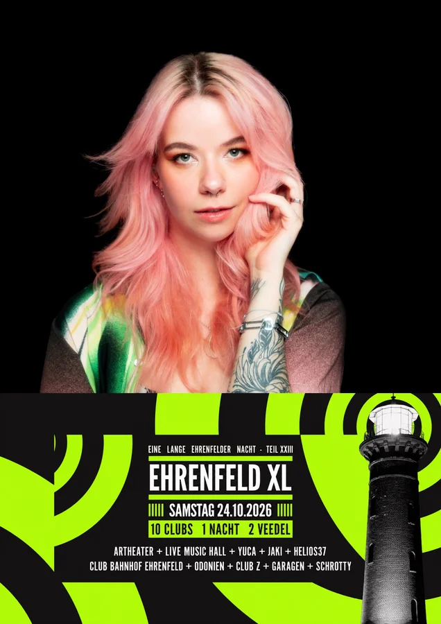 Club Zimmermanns with YUE (Liquicity, NL) // Ehrenfeld XL - 10 Clubs, 1 Night, 2 Districts