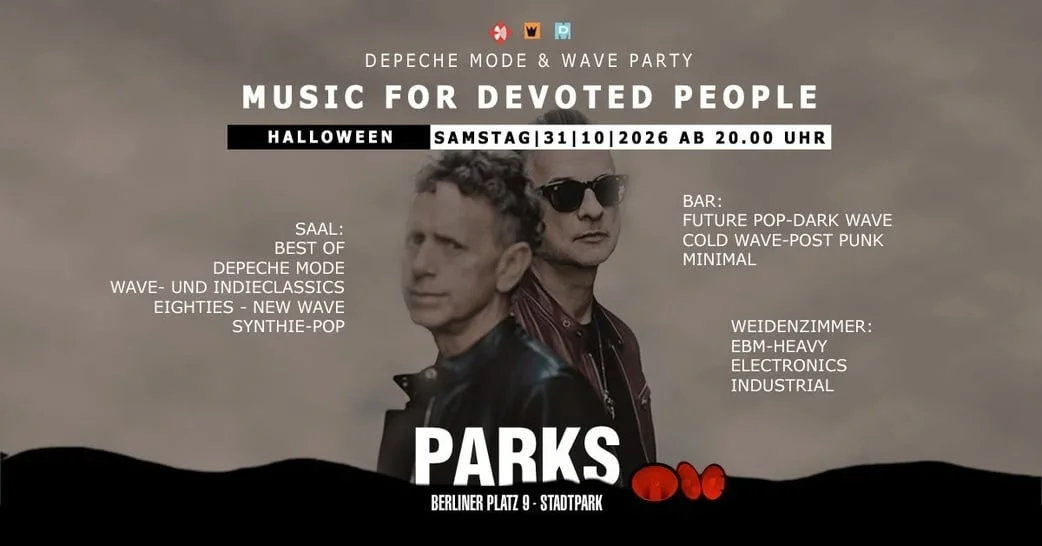 MUSIC FOR DEVOTED PEOPLE - Depeche Mode & New Wave Party