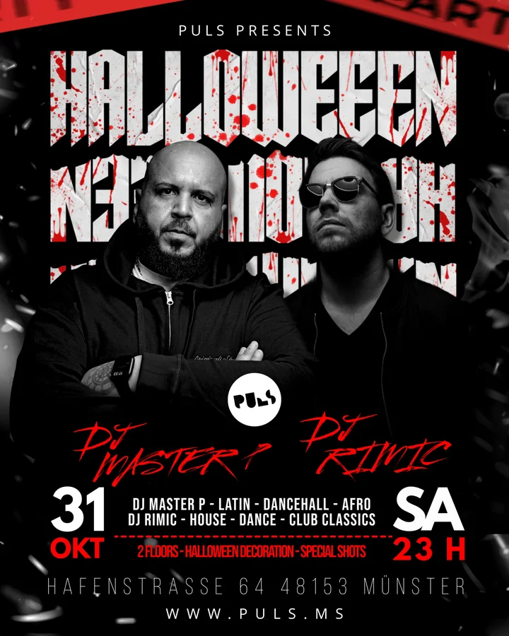 HALLOWEEN 2 FLOORS - DJ MASTER P & DJ RIMIC