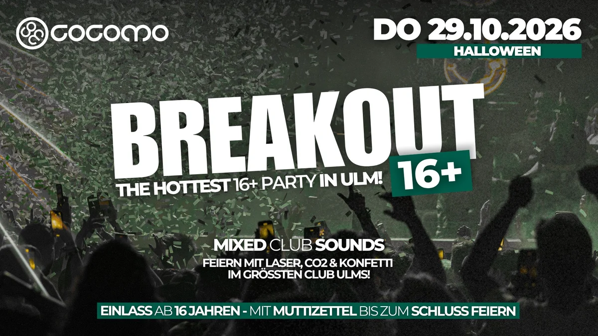 BREAKOUT 16+ Halloween
