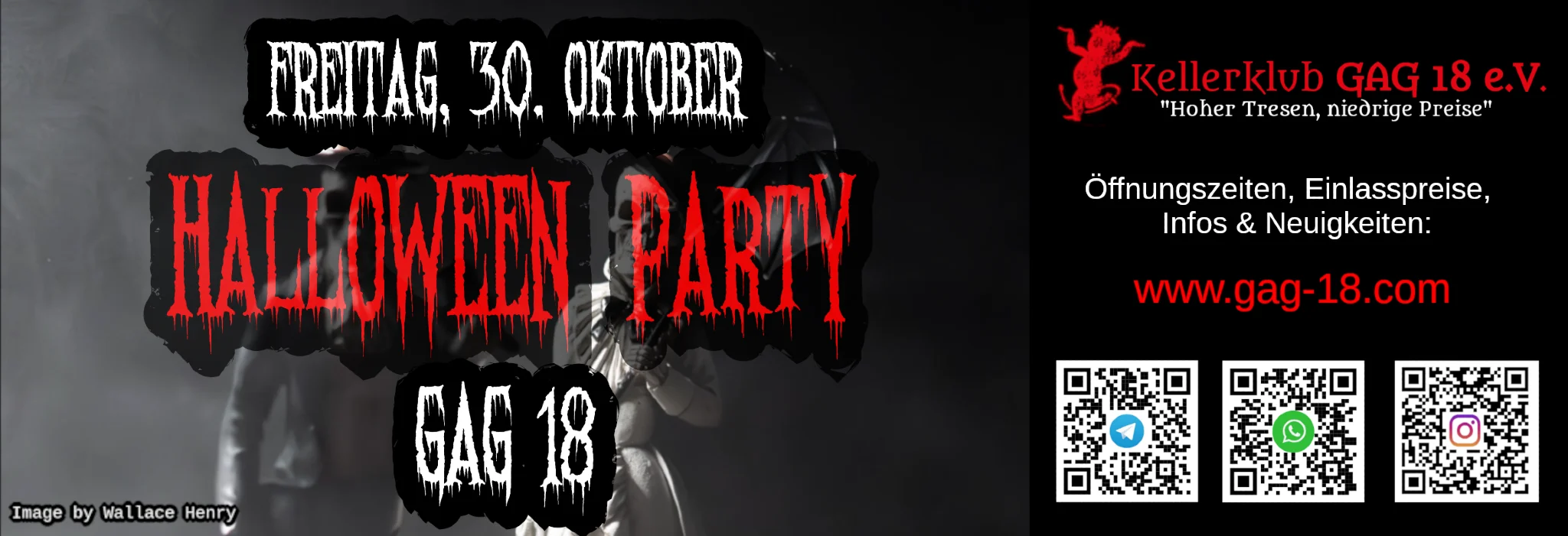 Halloween Party mit DJ Korova