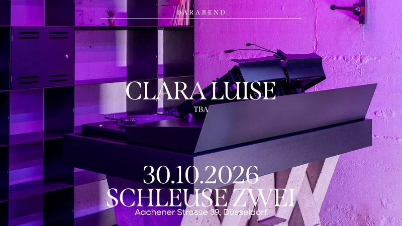 Barabend mit DJ-Set - Clara Luise
