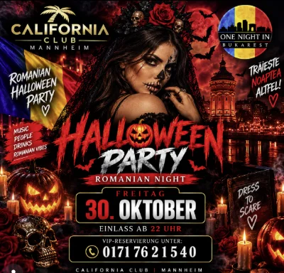 OMANIAN HALLOWEEN PARTY - MANNHEIM