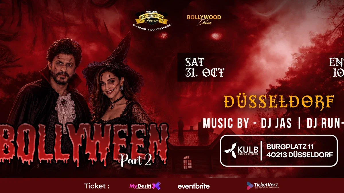 Bollywood Halloween Party in Düsseldorf