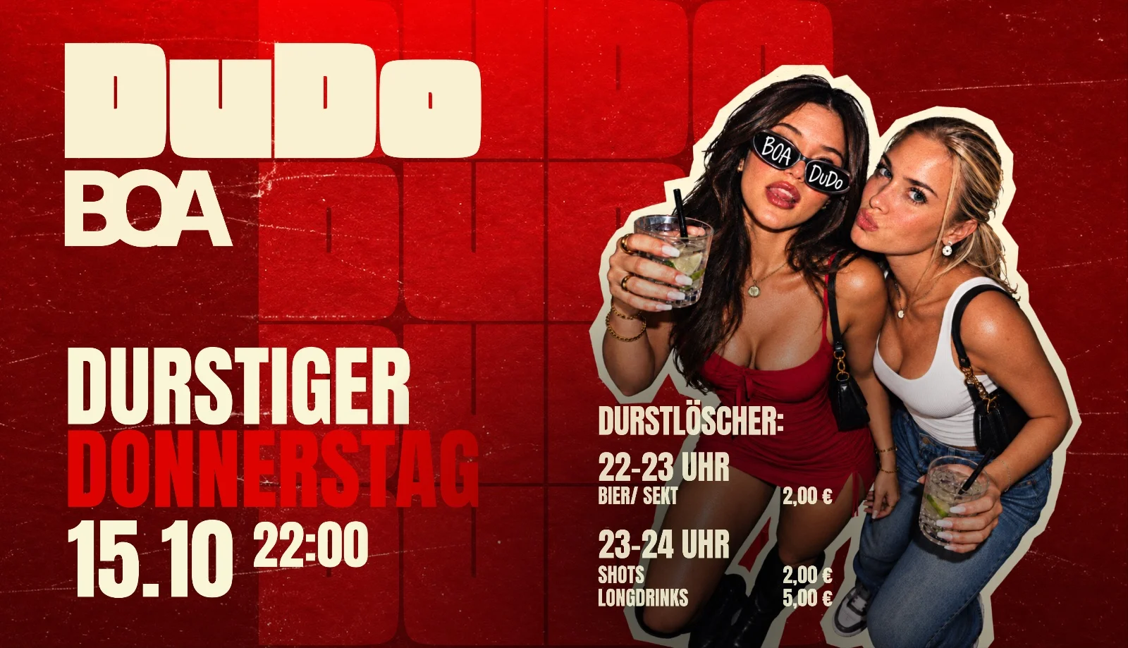 Durstiger Donnerstag - Die Studi Party!
