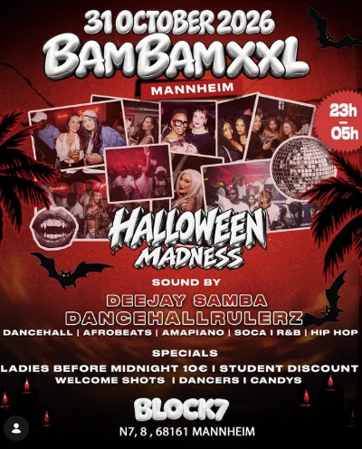 BAMBAM XXL - HALLOWEEN MADNESS