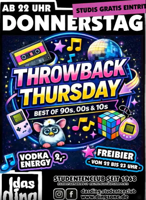 THROWBACK THURSDAY