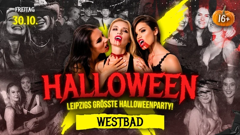 LEIPZIGS GRÖSSTE HALLOWEEN PARTY
