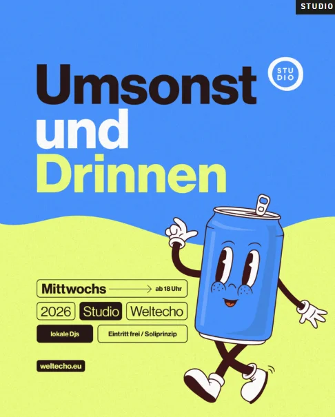 Umsonst & Drinnen