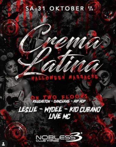 HALLOWEEN MASSACRE - CREMA LATINA