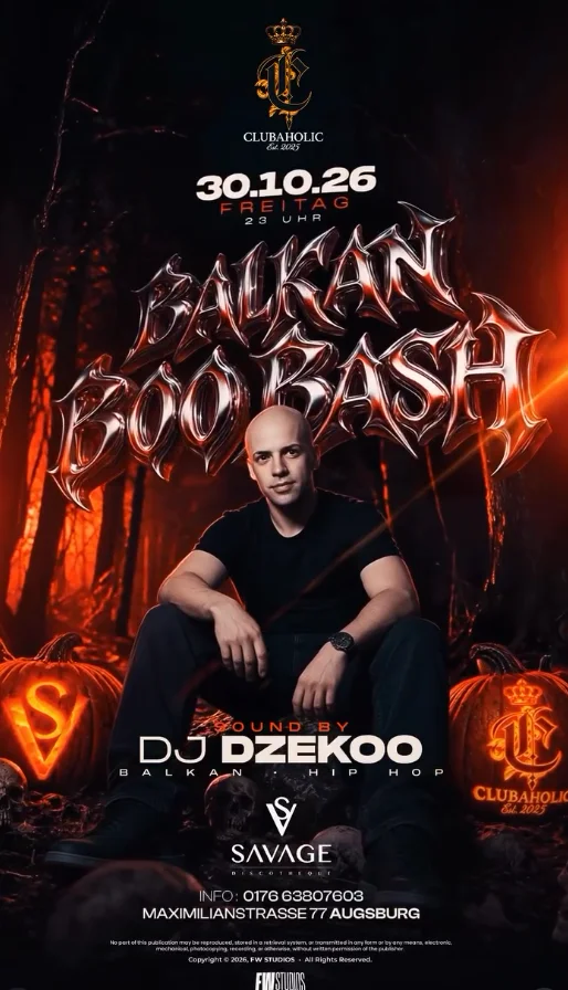 BALKAN BOOBASH - HALLOWEEN EDITION ππ€