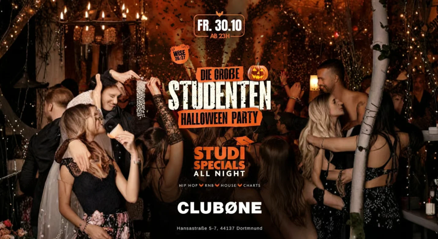DIE GROẞE HALLOWEEN STUDENTEN PARTY