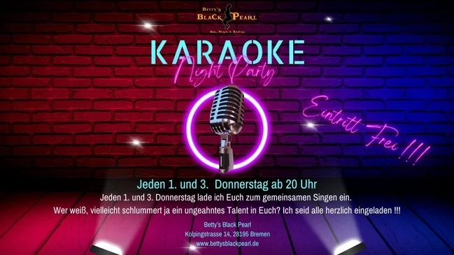 Karaoke Party Night