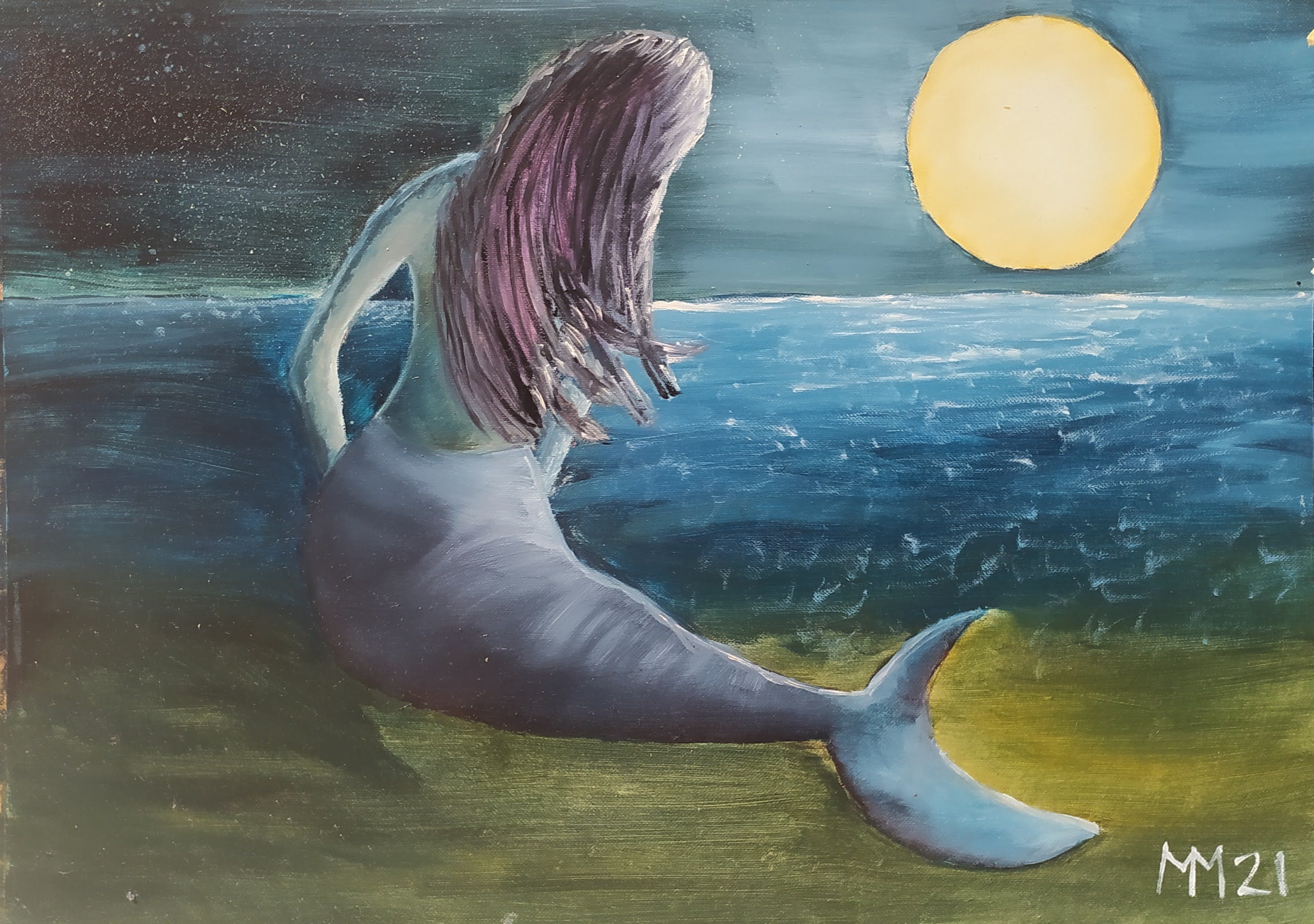 Sirena Blue, opera di Marco Maggini