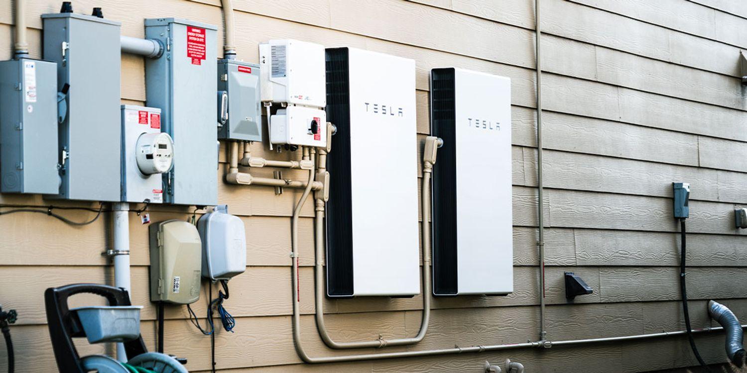 Tesla battery storage