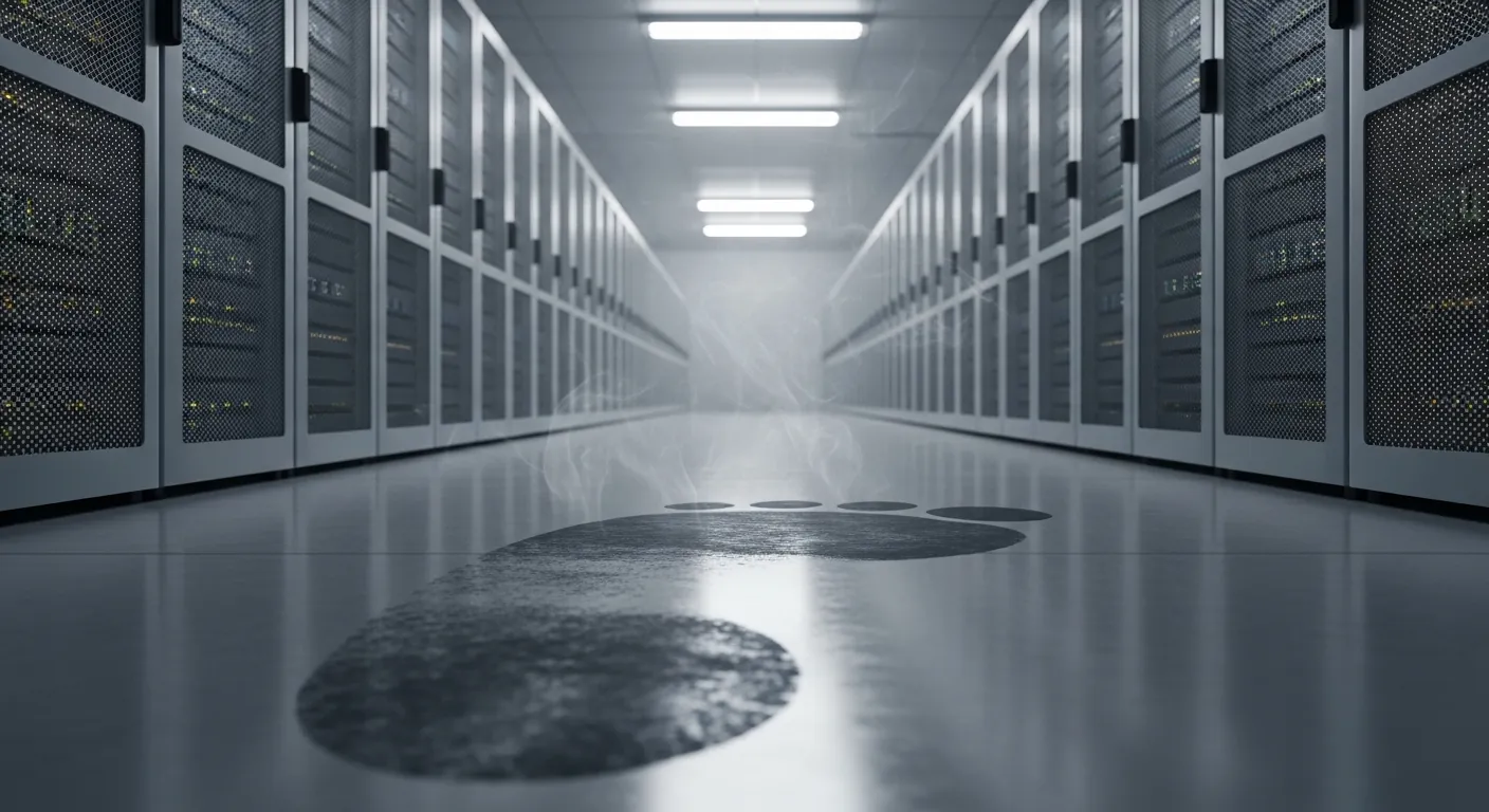 Traditional data centers with carbon footprint