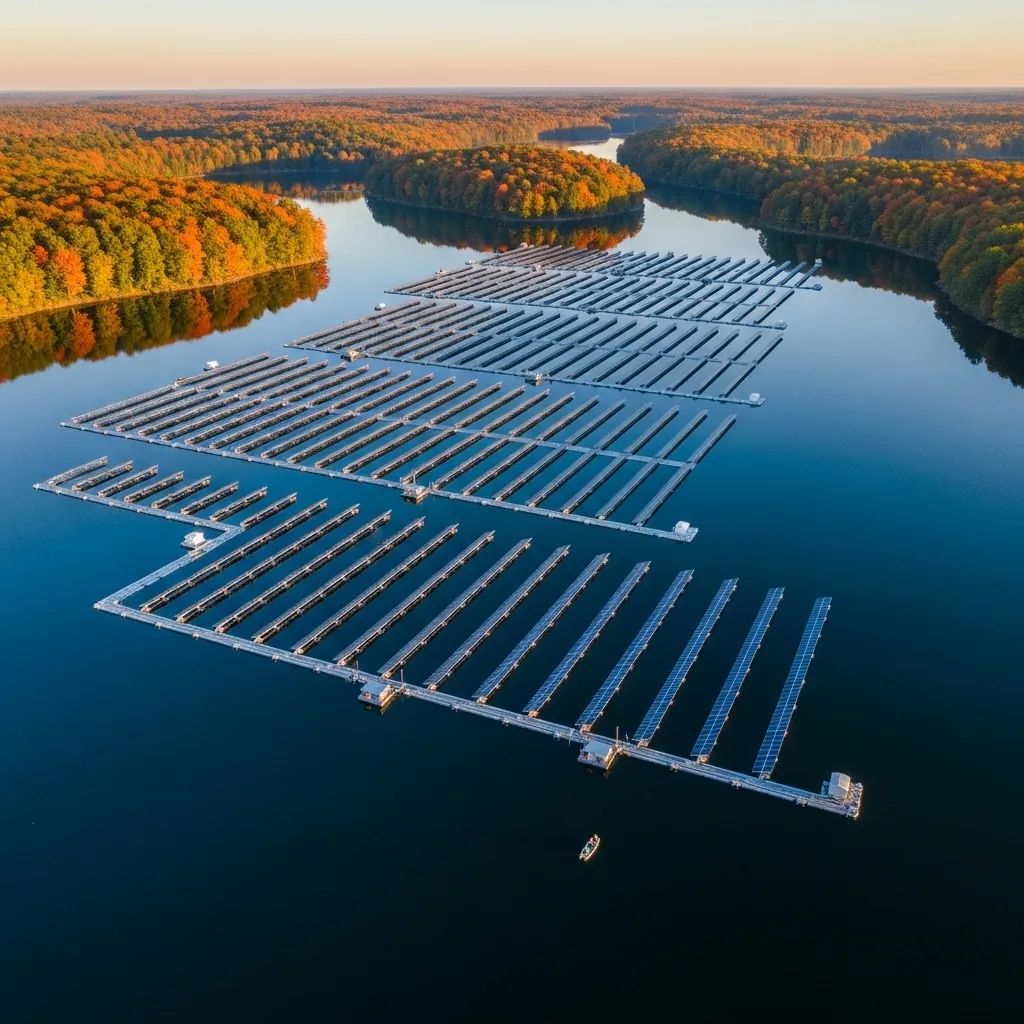Floating Solar Farms: The 23% Growth Story Solving Land Scarcity and Water Conservation