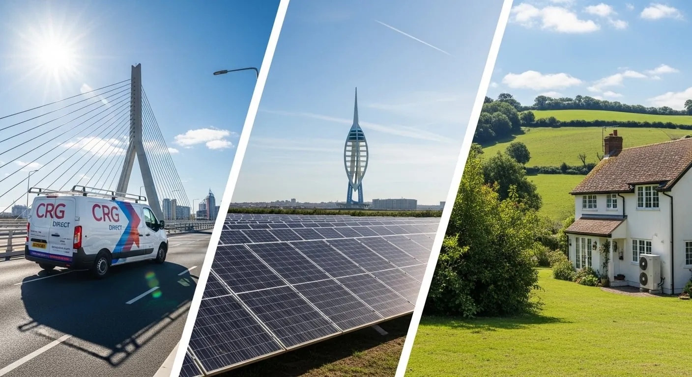 Solar panel installation in Basingstoke, Hampshire