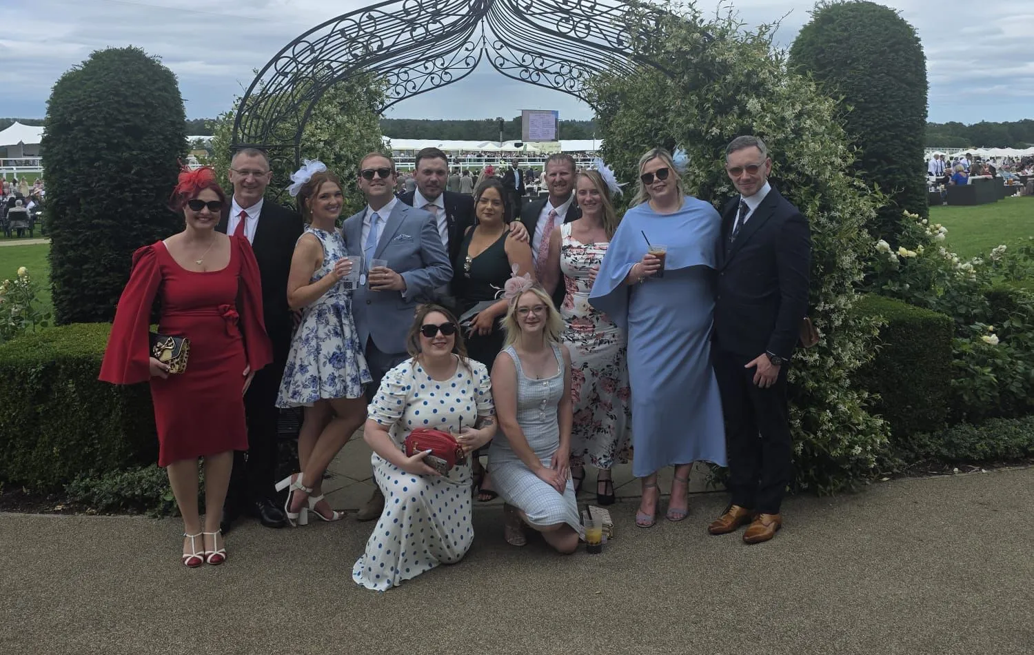 The CRG Direct team at Ascot