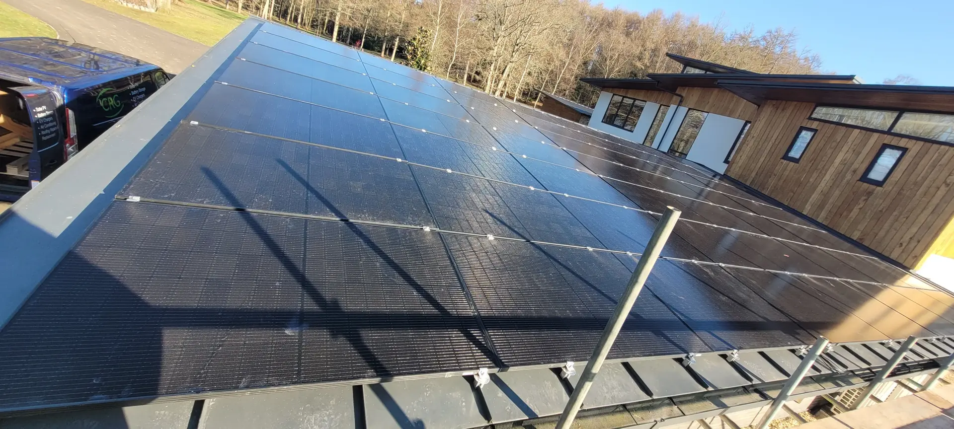 Modern Home Solar Array - 8kW System