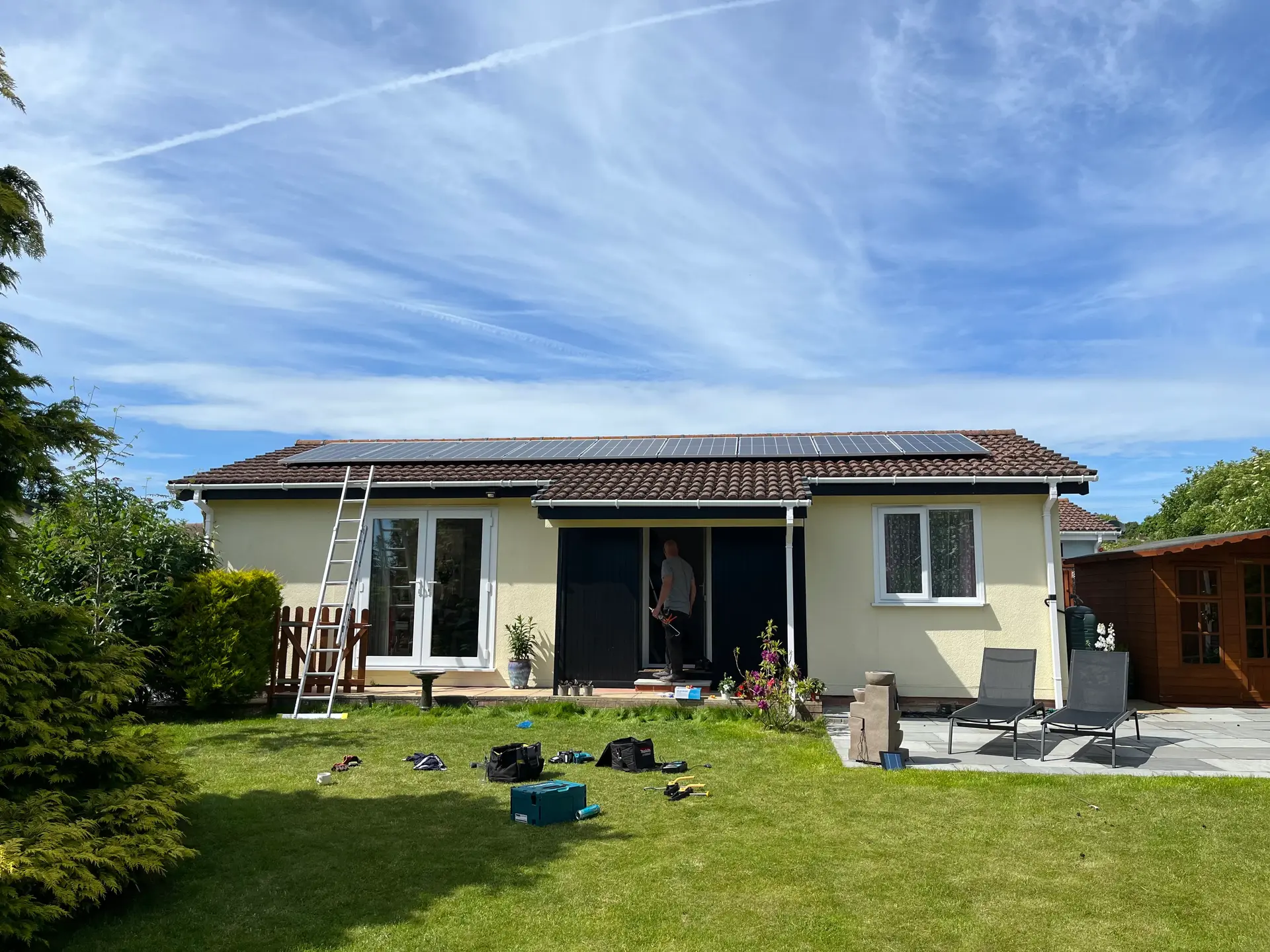 Holiday Park Home Solar Installation