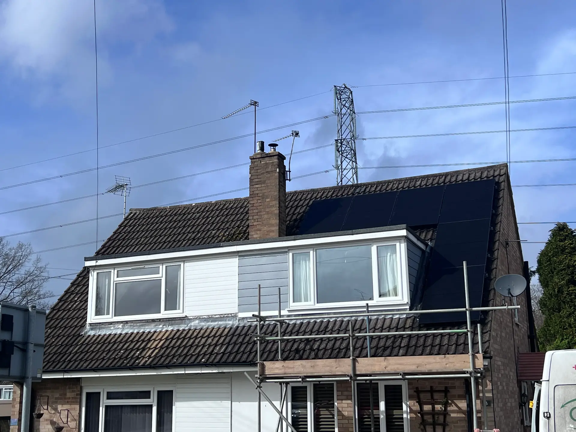 Dormer Roof Solar Installation