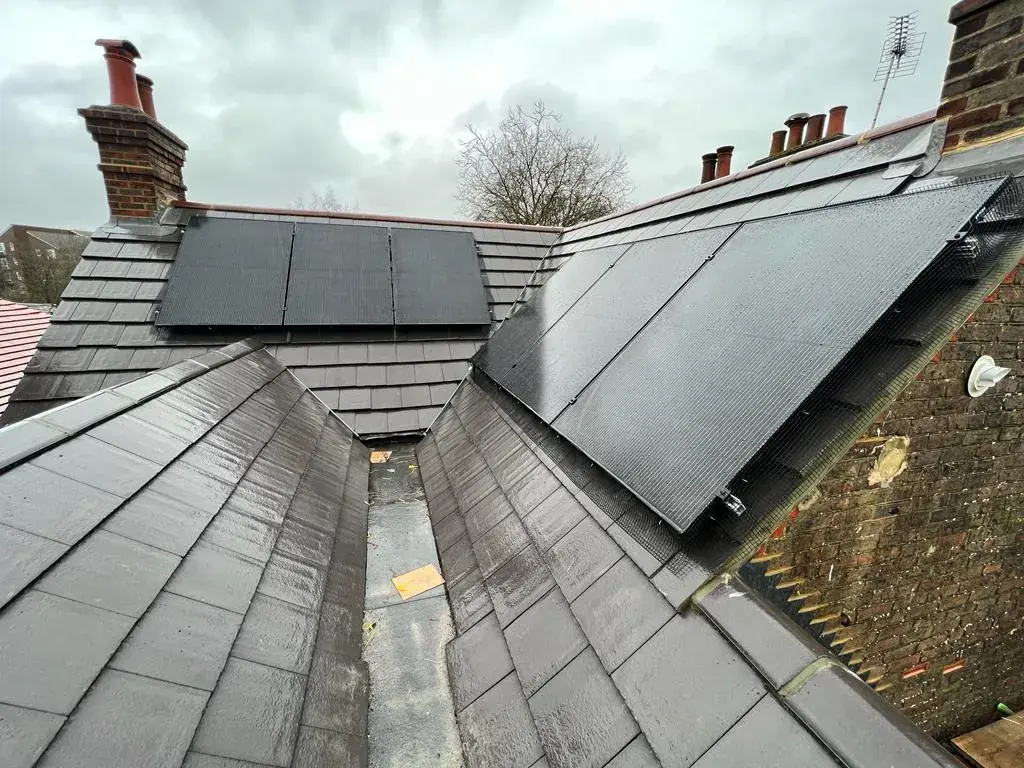 Tiled Roof Solar Array