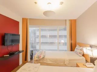 Apartamento para alugar em Paraíso · 1 dormitório, 1 suíte, 1 vaga, 30 m²