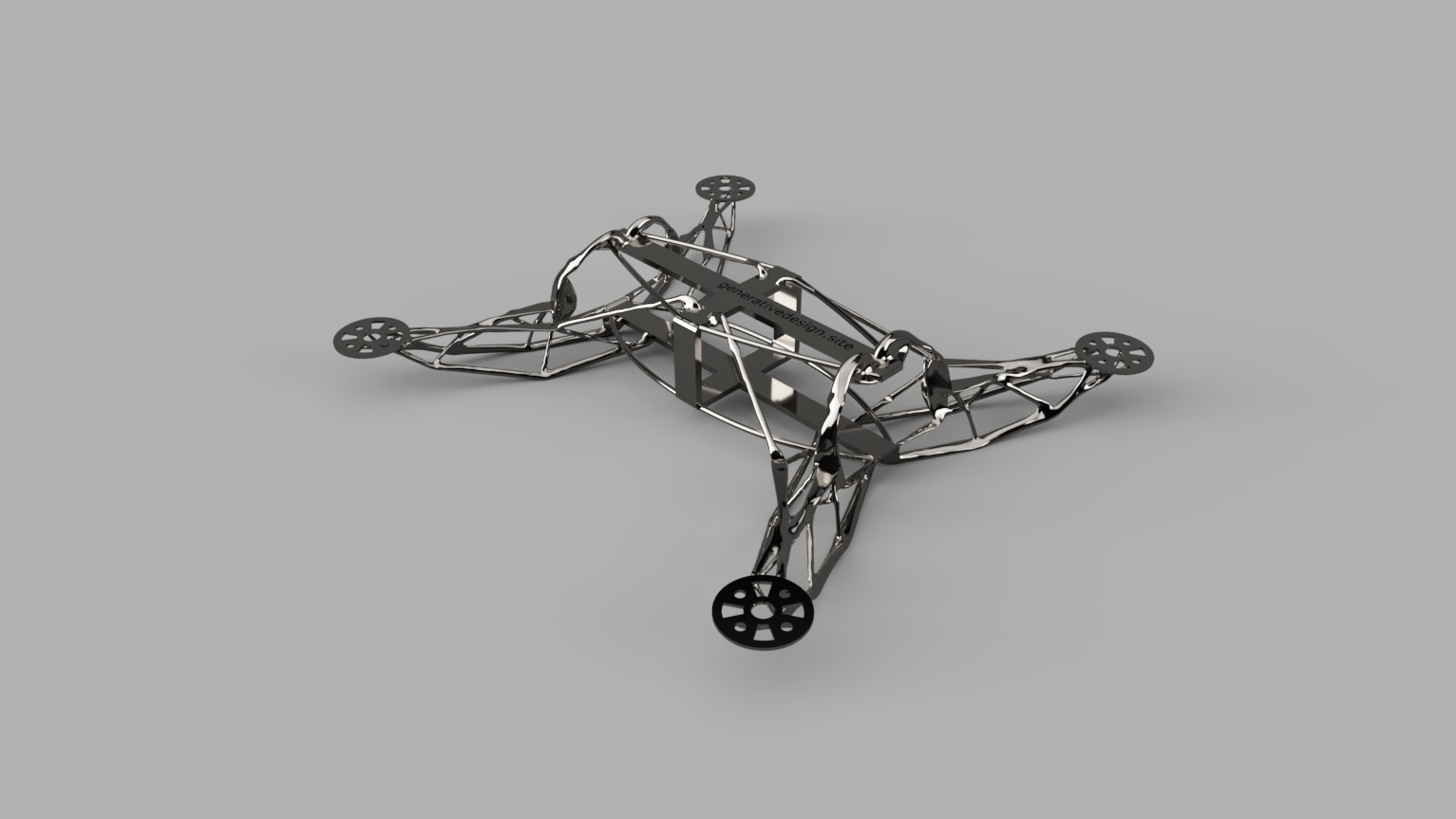 Titanium lightweight drone